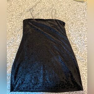 Wild Fable Black Slip Dress Spaghetti Strap Sleeveless